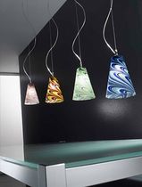 design pendant lamp (blown glass, handmade) ONDA Classic Light