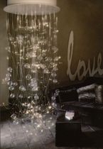 design pendant lamp (fiber optics) WONTS 2 EXUL
