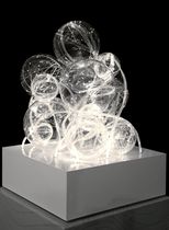 design plexiglas&reg; table lamp BUBBLE EXUL