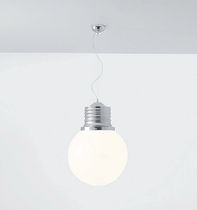 design polycarbonate pendant lamp EUREKA by Franco Zavarise ZAVA