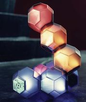 design polycarbonate table lamp CRYSTAL QisDesign