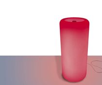 design polyethylene floor lamp D2V2 by Danny Venlet DARK AT NIGHT NV