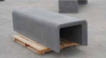 design public bench in concrete AR PURO A Grupo Amop Synergies