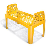 design public bench in metal CORAL SEAT LAB23