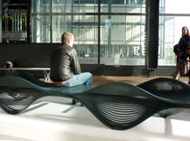 design public bench in metal MUSCLE by  Outdoorz Gallery
