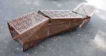 design public bench in metal (modular) ZADIG LAB23