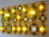 design resin wall light STUCCO by Luc Merx .MGX by Materialise