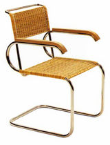 design sled base chair by Marcel Breuer (Bauhaus) D 40 Tecta