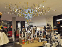 design stainless steel ceiling lamp SAMOURA&Iuml; OMBRE PORT&Eacute;E
