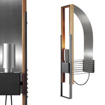 design steel wall light MARX cod.1285 by Richard Neutra , 1928 Martinelli Luce Spa