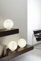 design stone table lamp T.MOON 1/2 in-es artdesign