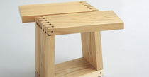 design stool in certified wood (FSC-certified) PLANK by Thomas Heatherwick BENCHMARK