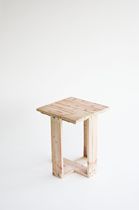 design stool in reclaimed wood PALLET CRAFTY STOOL studiomama