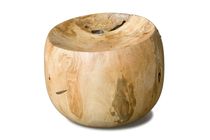 design stool in reclaimed wood TROY  Rotsen Furniture