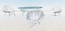 design table and chair set for garden CINTA Silverplana Germany
