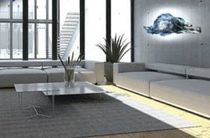 design wall light in recycled material (recyclable) CUMULUS Les Fourmis Bleues