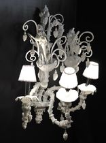 design wall light (glass, handmade) MELT MEEE: 4445/3 andromeda
