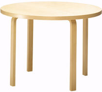 design wood table by Alvar Aalto (scandinavian) 90A Artek
