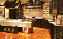 design wood veneer / marble kitchen PACIFIC RIM COLLECTION bentwood Luxury Kitchens