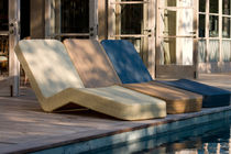 designer rattan garden sun lounger (100% recyclable)  Outdoor Comforts