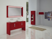 double washbasin cabinet KOBE 140 cm. MACRAL