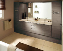 double washbasin cabinet PURA DOOR STYLE  AMBIANCE BAIN