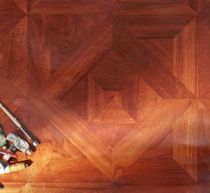 doussie engineered wood floor tile VIENNA  L'ARTE NEL PARQUET DI LATTANZIO G.