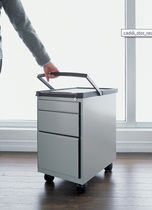 drawer pedestal with casters CADDI_STOR_RADIUS_1 Office Specialty
