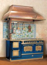dual fuel range cooker/boiler (wood burning, gas, electric) GGL145 2F RESTART