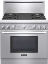 dual gas and electric range cooker PRD364GDHU Thermador