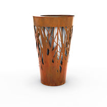 dust-bin for public spaces CROSSED BIN LAB23