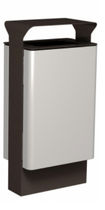 dust-bin for public spaces OPUS Lago