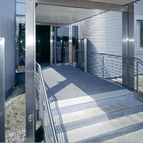 dust control entrance mat for commercial building TOP CLEAN BRUSH GRIDIRON