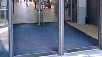 dust control entrance mat for commercial building TOP CLEAN TREND&reg; WITH RIBBED CARPET AND BRUSH STRIP Geggus EMC