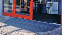 dust control entrance mat for commercial building TOP CLEAN TREND&reg; WITH GROOVED RUBBER Geggus EMC