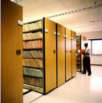 electric mobile shelving  Bradford Systems
