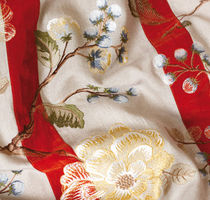 embroidered fabric for upholstery HOLCOTT GP & J BAKER