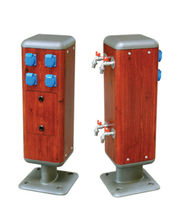 energy and water supply bollard  AUBRILAM