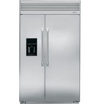energy efficient refrigerator side by side (Energy Star certified) ZISP480DXSS Monogram