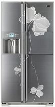 energy efficient refrigerator side by side (EU Energy label) LG GRP 2477SWA LG Electronics