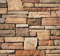 engineered stone cladding for fa&ccedil;ade CARAMEL CULTURED STONE