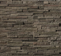 engineered stone cladding for fa&ccedil;ade BLACK MOUNTAIN CULTURED STONE