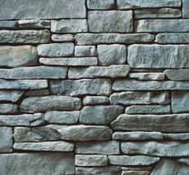 engineered stone cladding for fa&ccedil;ade GRAY CULTURED STONE