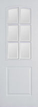 entrance door with window pane B A2-6V BAMAR PUERTAS