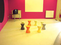 epoxy resin flooring CHINESE WALL BETON FLAME
