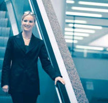 escalator handrail (antimicrobial treatment)  EHC Global