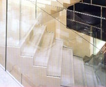 etched pattern float glass panel (multifunctional) RIO-ROUGH RIOVETRO