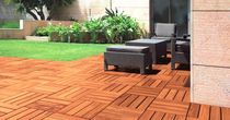 exotic wooden deck tile for exterior floors EXTERNO -QUADROTTA Woodco