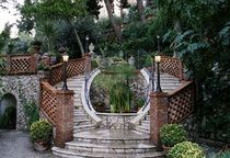 exterior circular staircase HOTEL TAORMINA GRASSI 1880