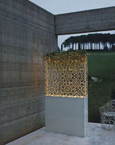 exterior contemporary stone floor lamp DAFNE DE CASTELLI